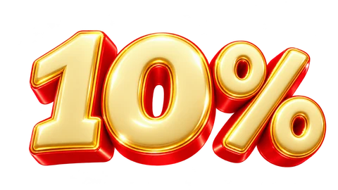 10%